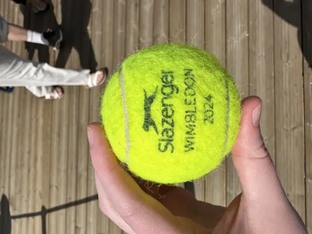 Wimbledon tennis ball