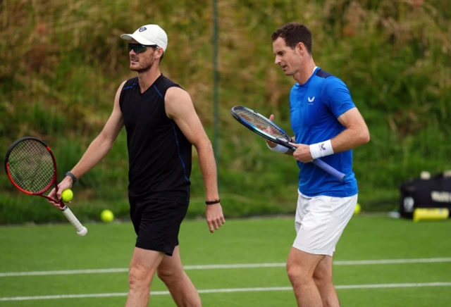 Jamie and Andy Murray