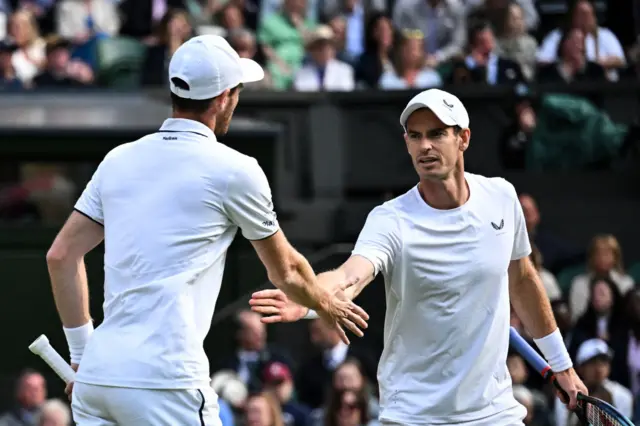 Andy Murray and jamie Murray