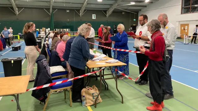 Sheryll Murray keeping a close eye on proceedings