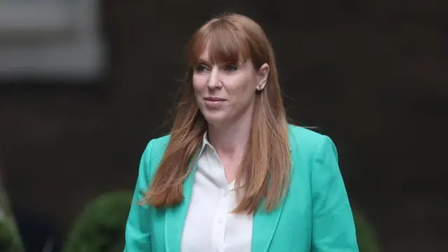 Angela Rayner arrives at 10 Downing Street