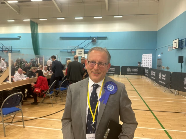 Conservative candidate for Leigh and Atherton, Michael Winstanley