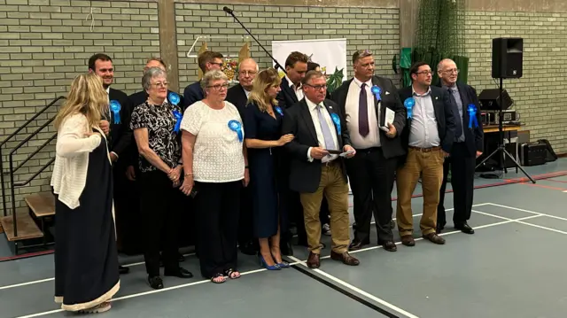 Mark Francois with fellow Conservatives