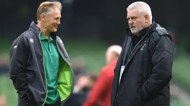 Joe Schmidt and Warren Gatland