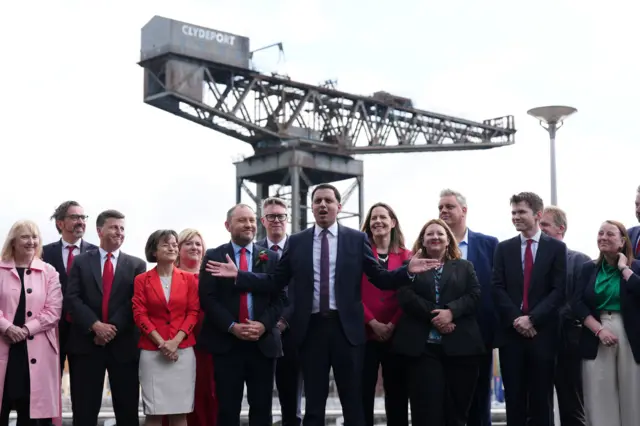 Anas Sarwar and Scottish Labour MPs