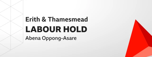 Labour holds Erith and Thamesmead