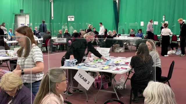 Poll counters in Tunbridge Wells