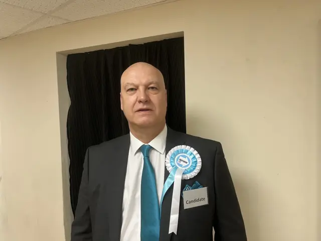 Ian Cooper, Reform candidate for Tamworth