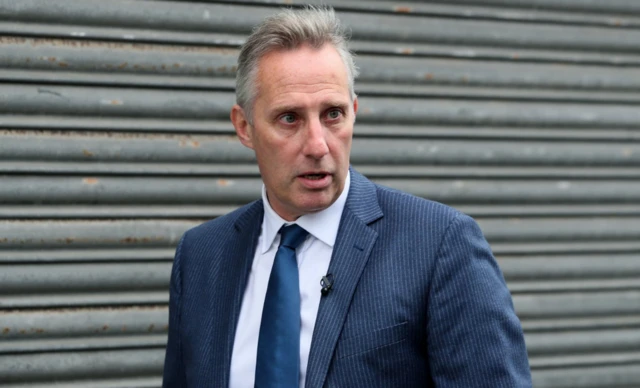 Former North Antrim MP Ian Paisley Jnr in May 2023