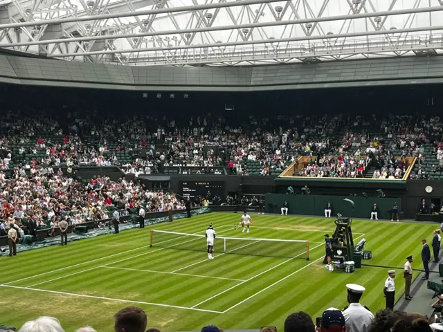 Carlos Alcaraz v Frances Tiafoe