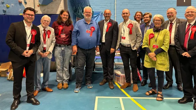 Labour supporters in Lowestoft