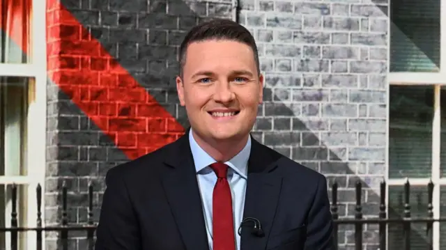 Wes Streeting on Sunday with Laura Kuenssberg in June 2024