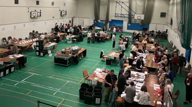 The count under way in Hastings & Rye