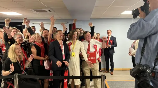 Labour supporters in Bournemouth