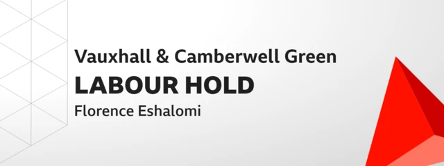 Labour holds Vauxhall and Camberwell Green