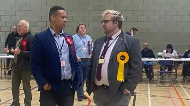 Clive Lewis and Sean Bennett