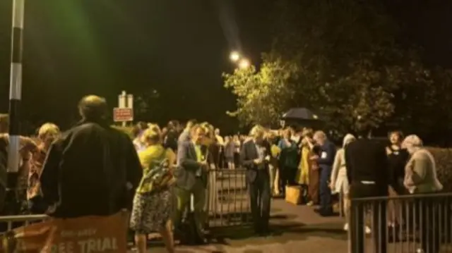 Counters in the car park