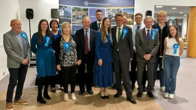 Sir Gavin Williamson and his team