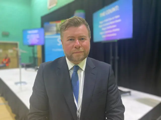 Beaten Conservative candidate Damien Moore