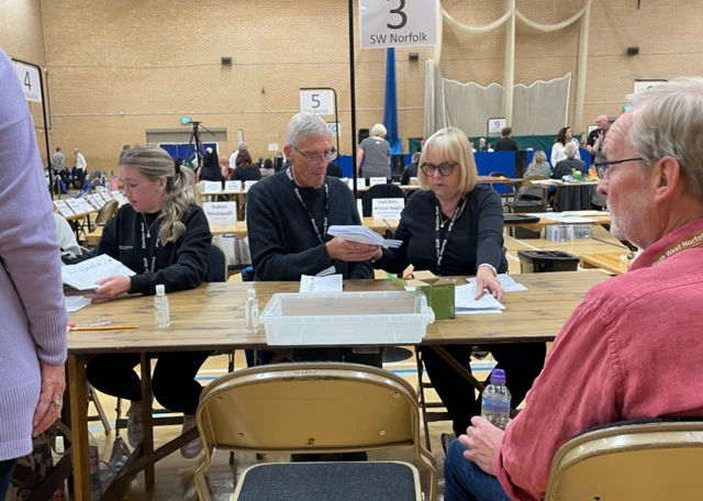 Counting of ballot papers