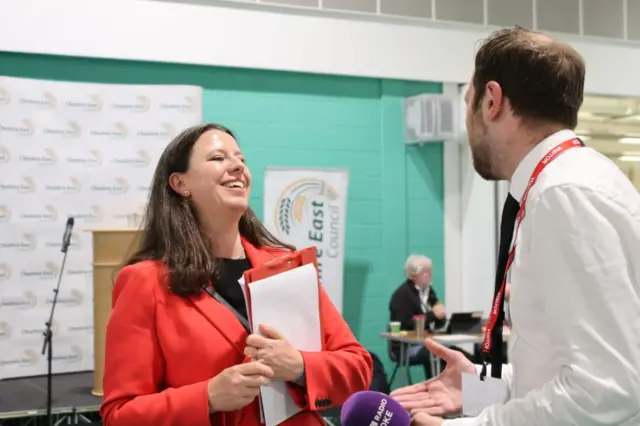 Sarah Russell, Labour's candidate for Congleton