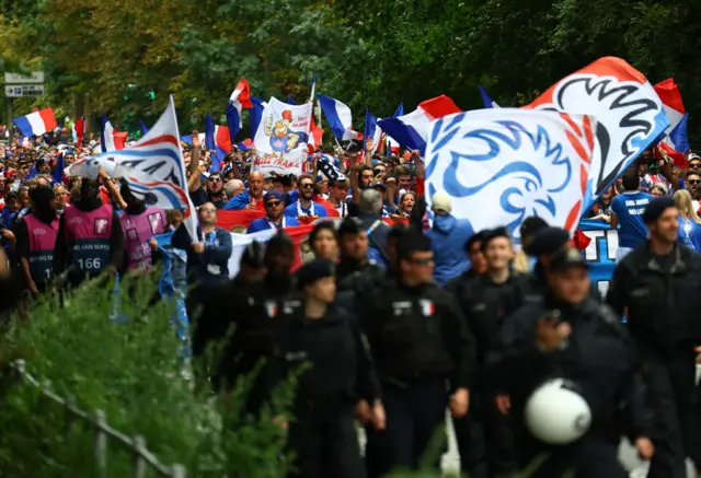 France fans