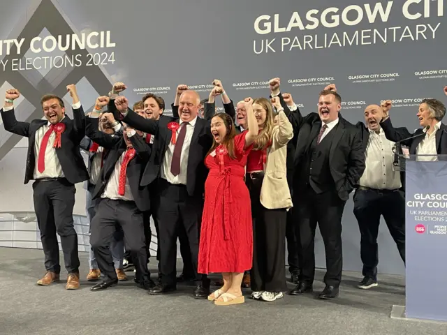 labour wins in glasgow