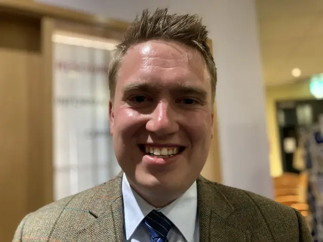 Conservative Cllr Tom Dyer