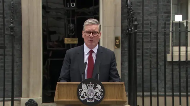 Starmer in Downing Street