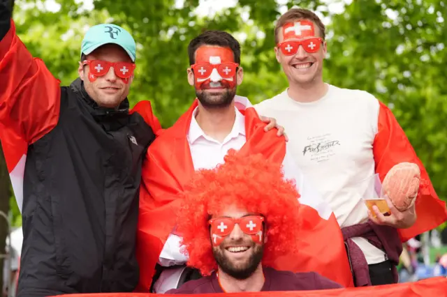 Switzerland fans