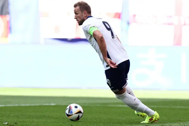 Harry Kane on the ball