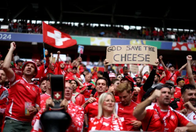 Switzerland fans