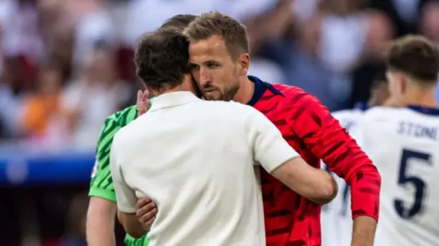 Harry Kane and Gareth Southgate