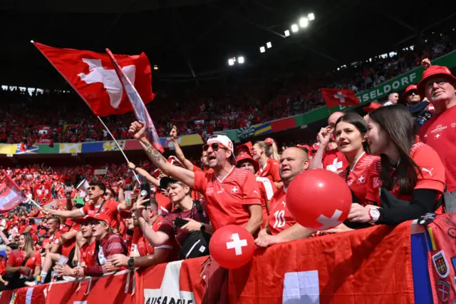 Switzerland fans