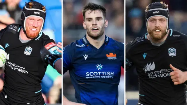 Gregor Brown, Matt Currie and Max Williamson are among Scotland's debutants