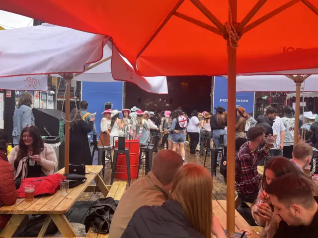 Dancing at Pop Brixton