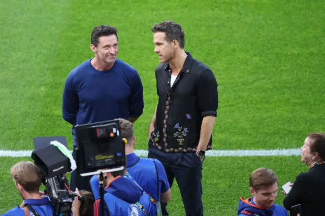 Hugh Jackman and Ryan Reynolds