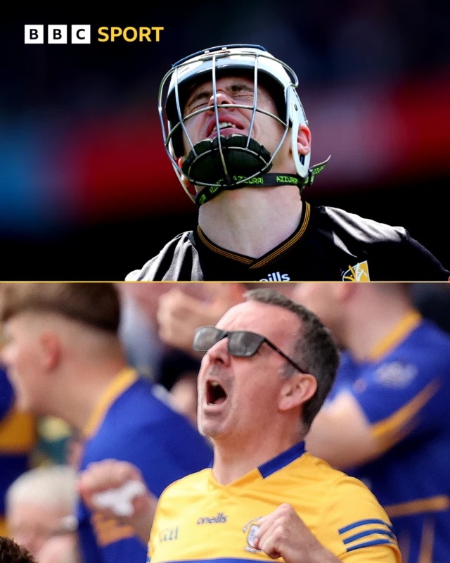 Contrasting emotions on show in Croke Park