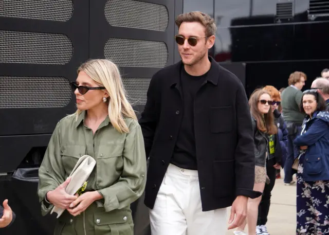 Mollie King and Stuart Board