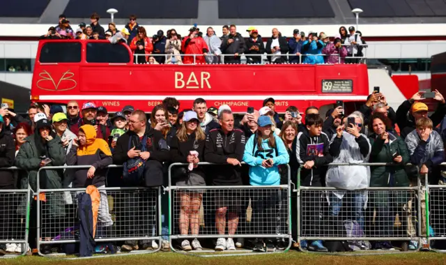 fans at Silverstone