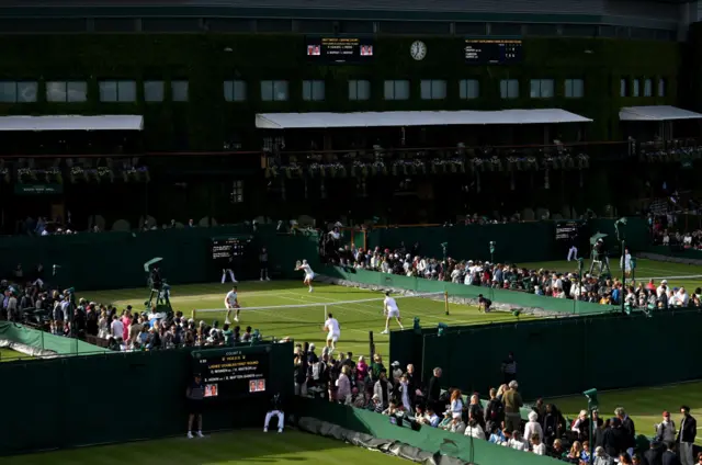 Doubles at Wimbledon