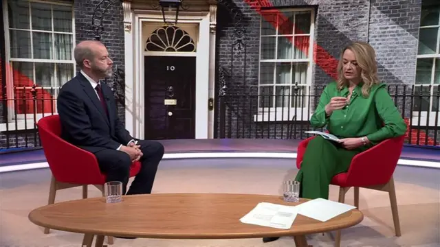 Jonathan Reynolds and Laura Kuenssberg