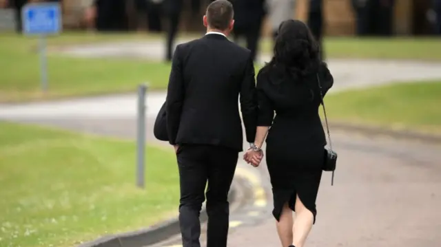 Kevin Sinfield and wife Jayne