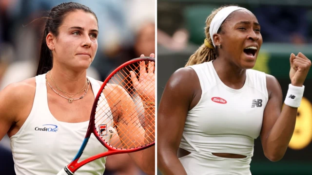 Emma Navarro and Coco Gauff