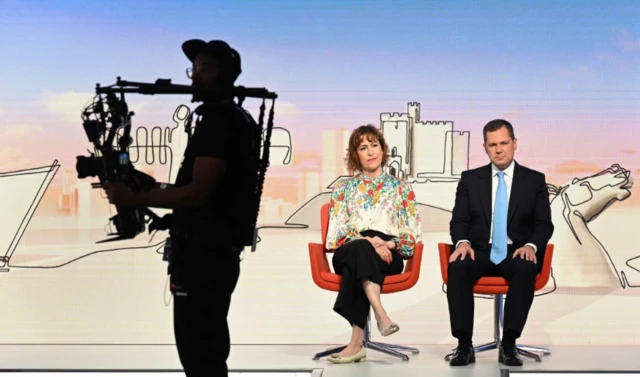 former health secretary Victoria Atkins and former immigration minister Robert Jenrick, appearing on the BBC 1 current affairs programme, Sunday With Laura Kuenssberg