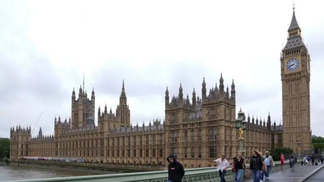 A view of the Palace of Westminster which houses Britain's parliament, ahead of general elections, in London, Britain July 3, 2024