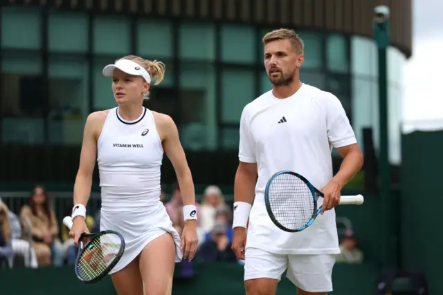 Harriet Dart (left) and Lloyd Glasspool (right)