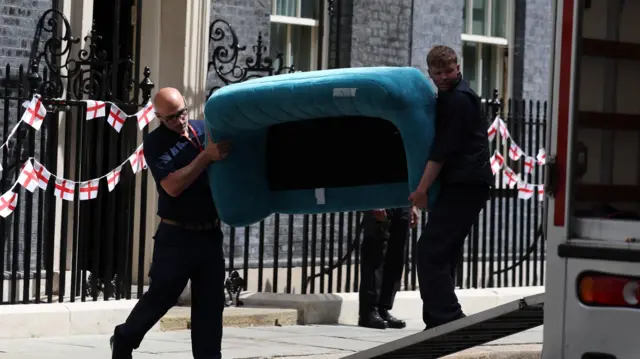 Removal from Downing St 10