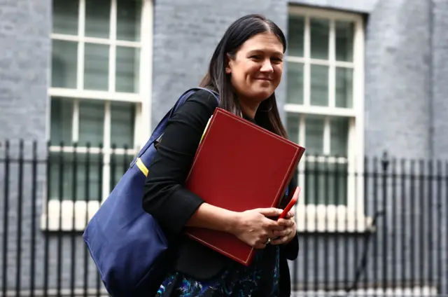 Lisa Nandy in Downing Street