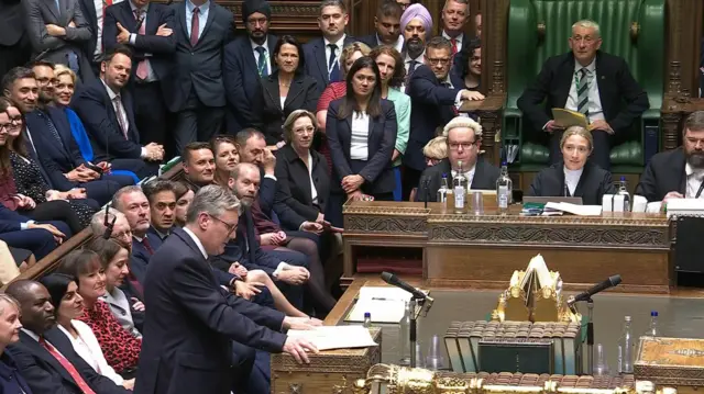 Keir Starmer gives his first speech